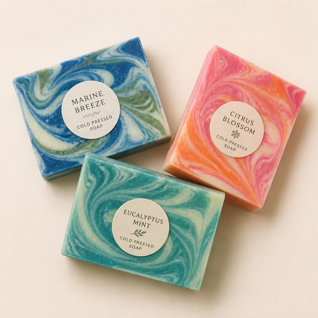 Custom soap gift set