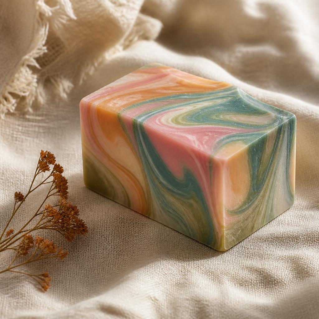 YHWH Natural Soap label with Bible verse